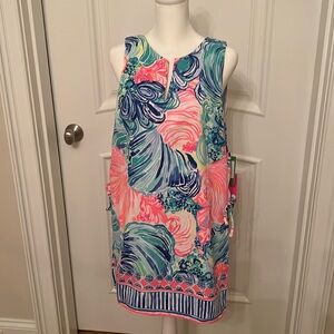 Lilly Pulitzer Donna Romper in Beach Please Engineered New with Tags . Size 4